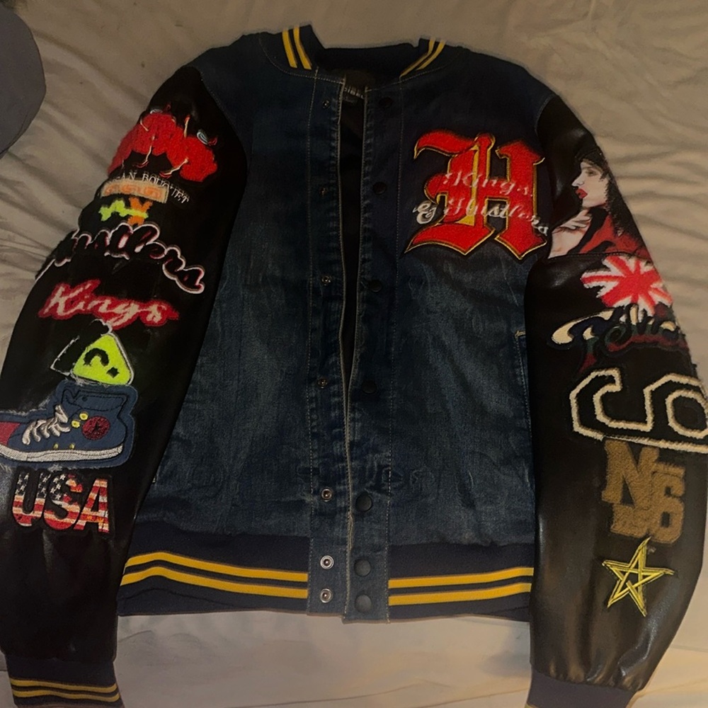New Jean jacket with patches